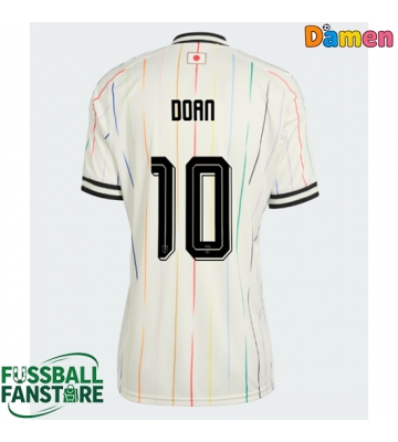 Japan Ritsu Doan #10 Replik Auswärtstrikot Damen WM 2026 Kurzarm